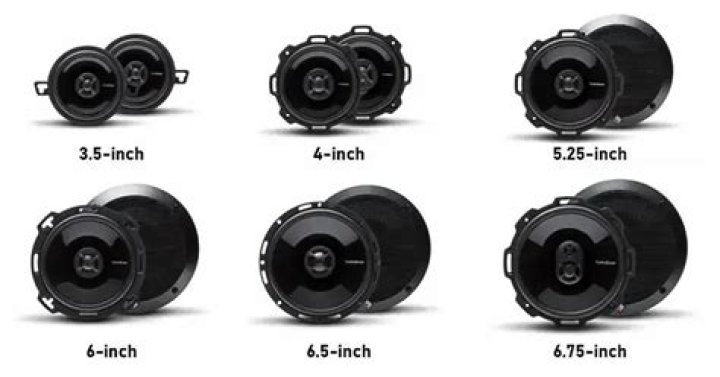 What size speakers are in the door of a 2012 Dodge Charger?