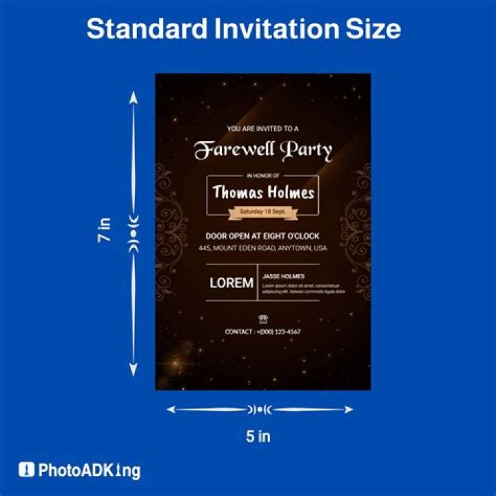 What software is used for invitation cards?