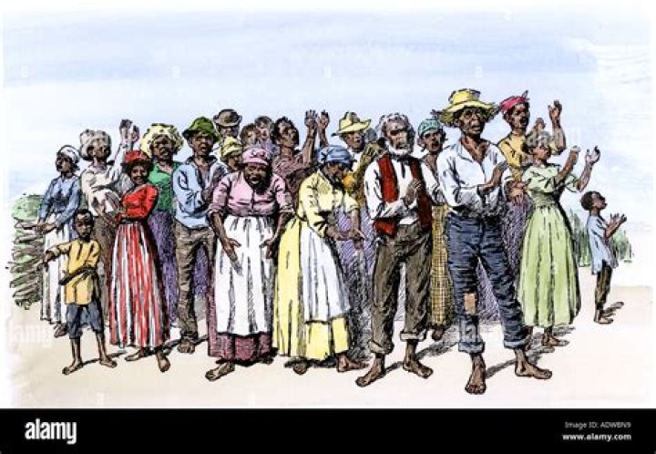 What songs did the African slaves sing?