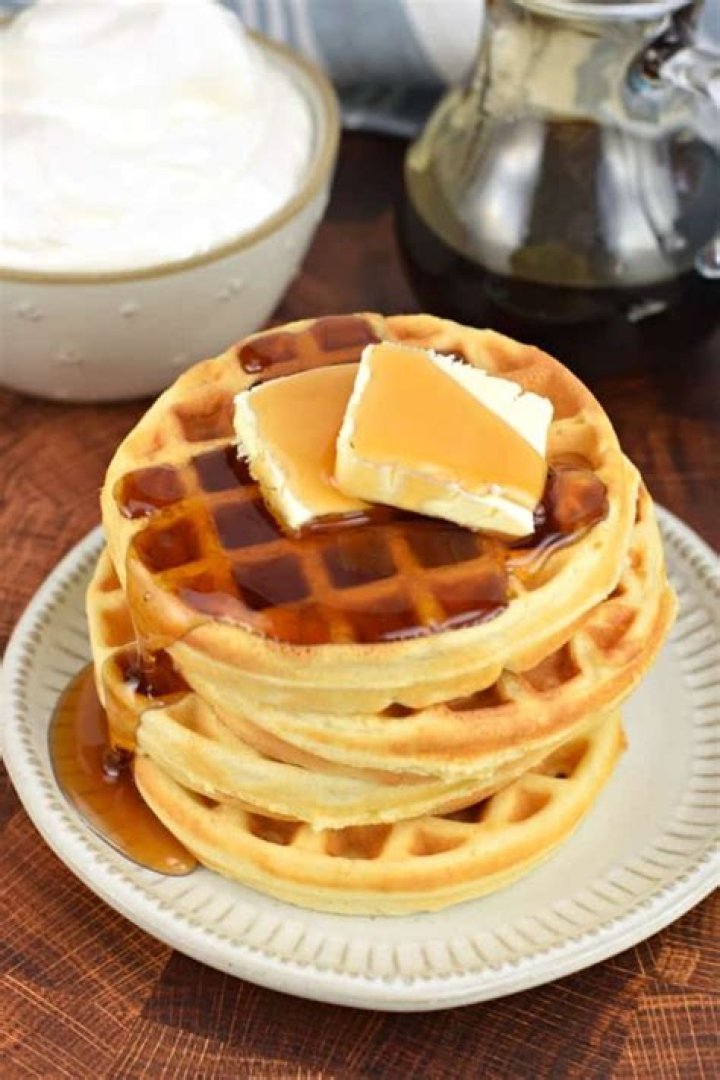 What syrup goes with waffles?