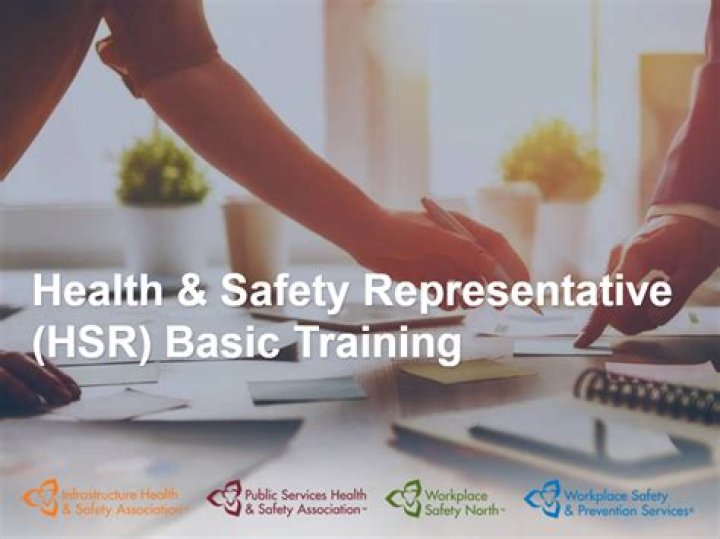 What training does a health and safety representative need to have?