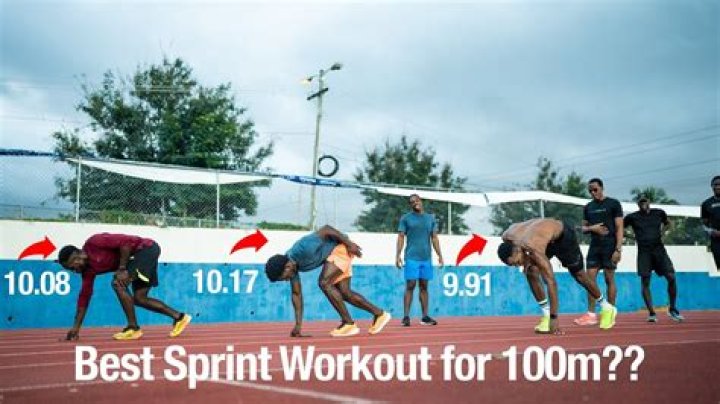 What training would be best for a 100m sprinter?