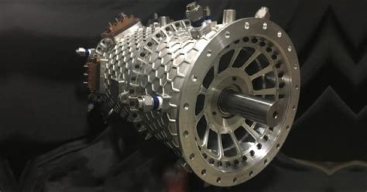What turns the landing gear electric motor on?