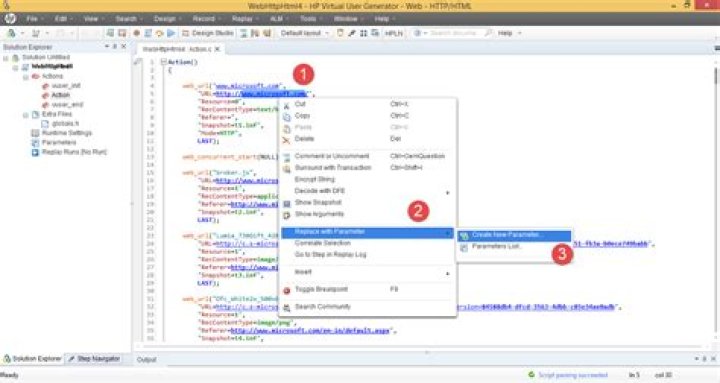 What type of scenarios can be created in LoadRunner?