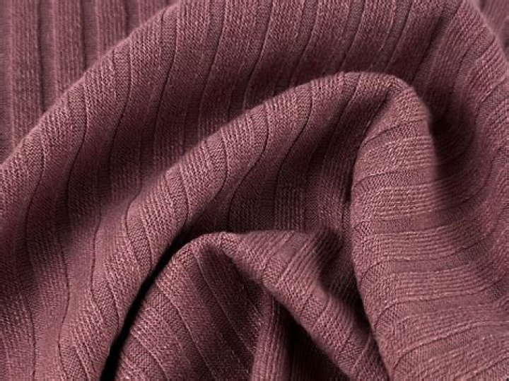 What type of weave is rib knit?