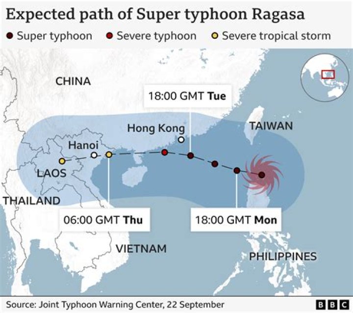 What typhoon hit the Philippines in 2015?