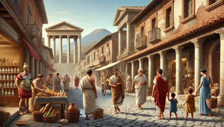 What was daily life like in Pompeii?