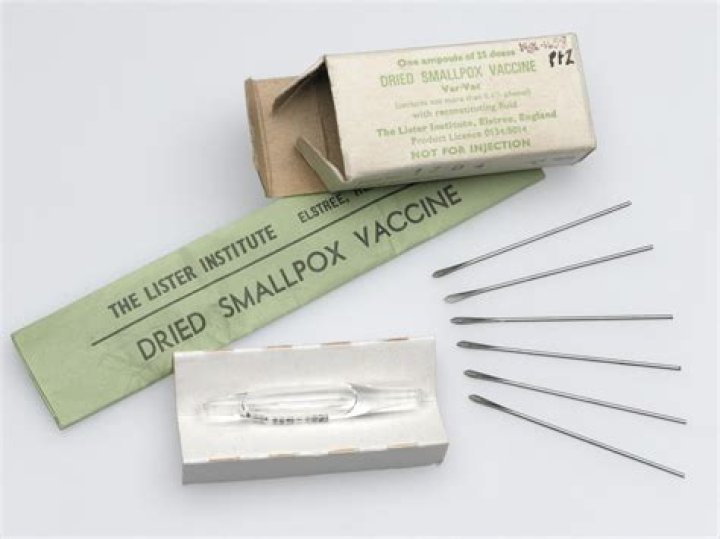 What was in the original smallpox vaccine?