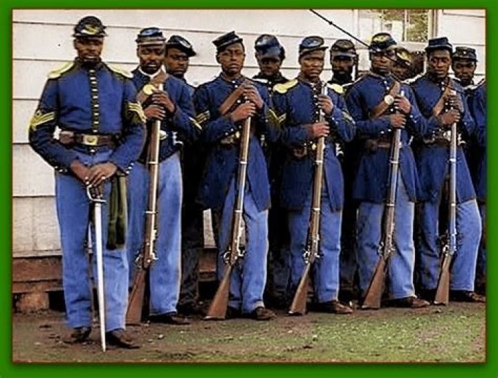 What was the Colored Infantry?