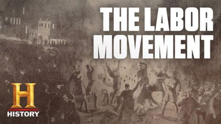 What was the labor movement in the late 1800s?