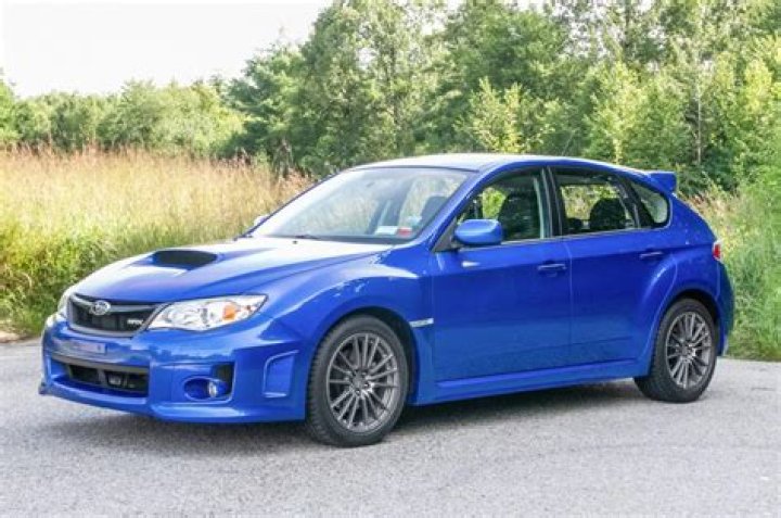What was the last year for WRX hatchback?