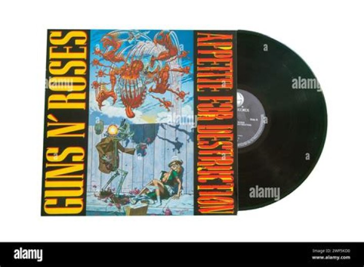 What was the original cover for Appetite for Destruction?