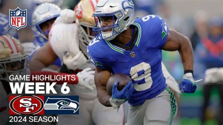What was the score of the 49ers Seahawks game today?