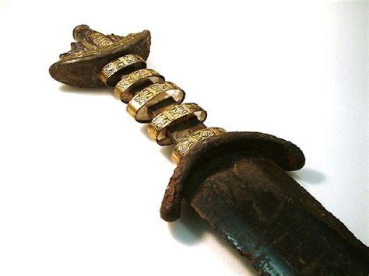 What weapons were used in Anglo-Saxon warfare?