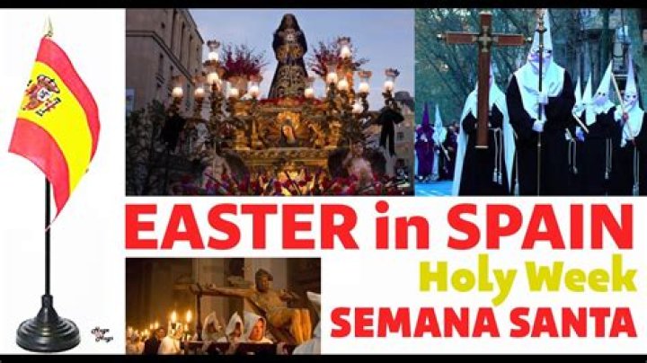 What week is Holy Week in Spain?