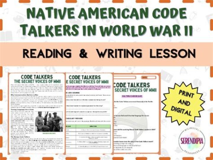 What were code talkers in ww2?