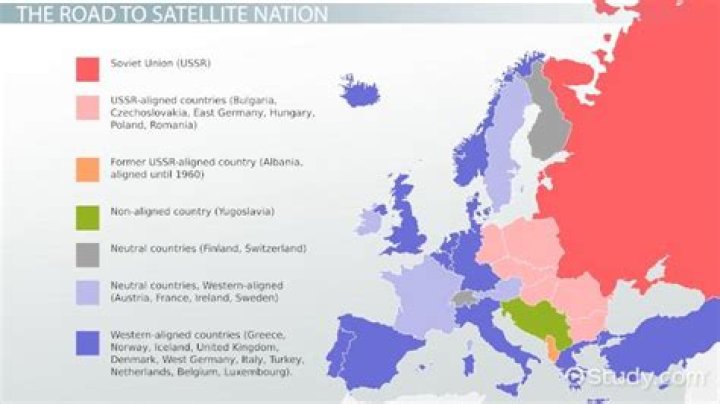 What were satellite nations Cold War?
