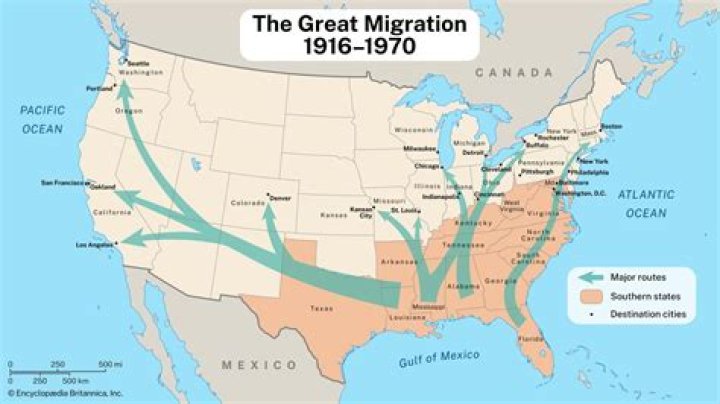 What were some of the problems African Americans faced when moving to the north during the Great Migration?