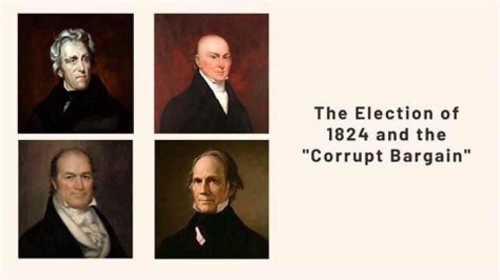 What were the effects of the corrupt bargain?
