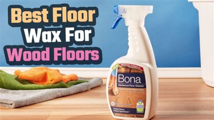 What will dissolve floor wax?