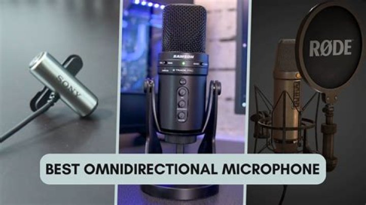 What would you use an omnidirectional microphone for?