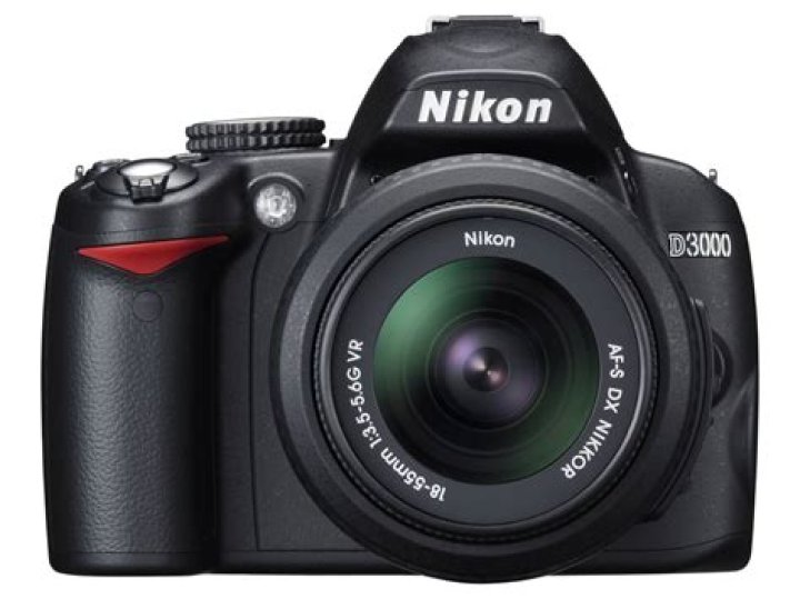 What year did Nikon D3000 come out?