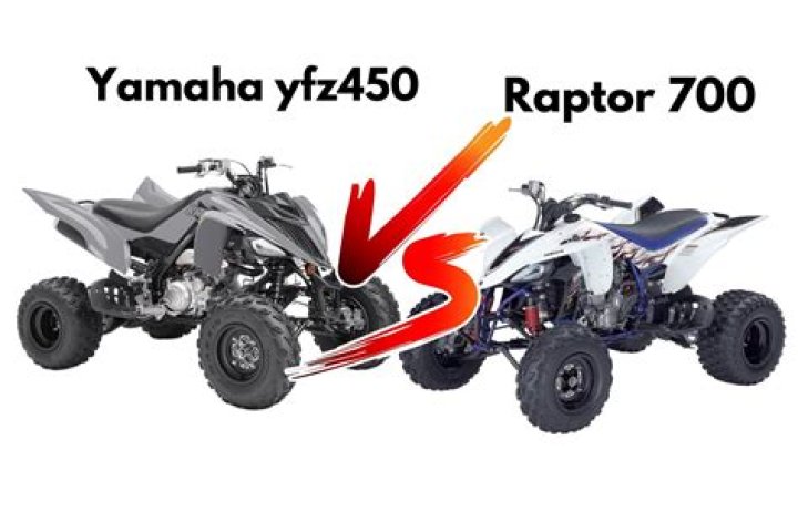 Whats the difference between a YFZ 450 and a Raptor 700?