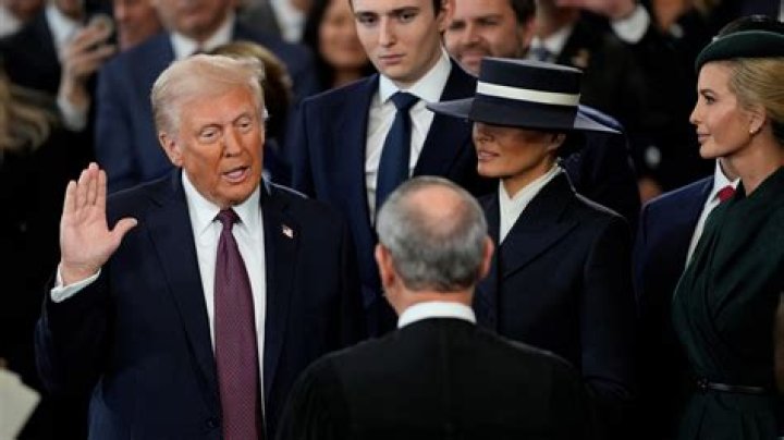 When a president is being sworn in What day is it?
