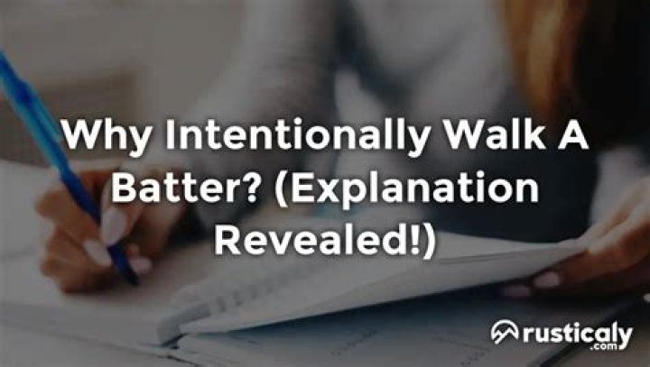 When can you intentionally walk a batter?