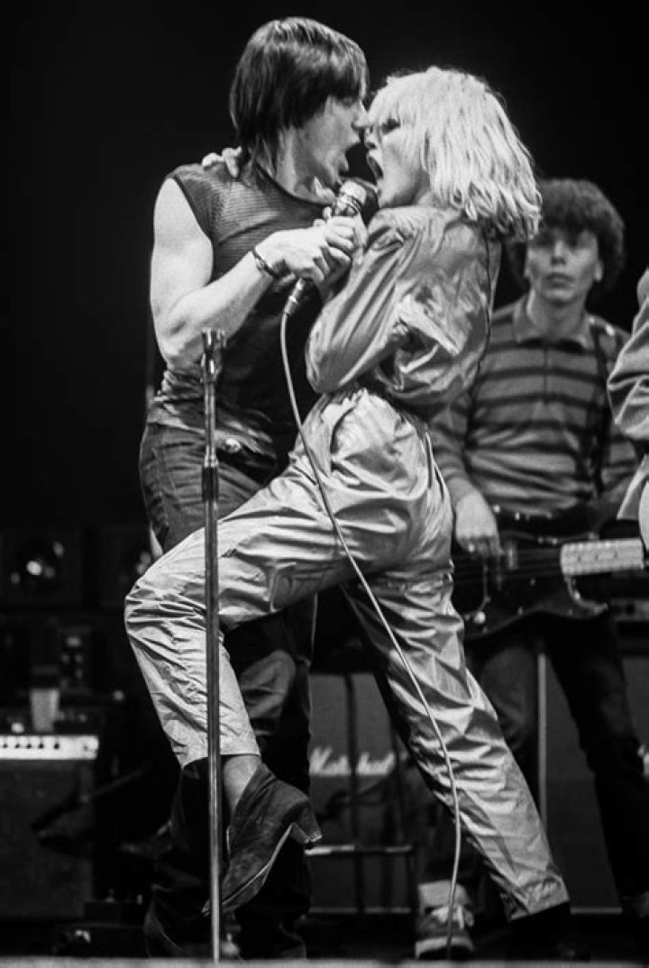 When did Debbie Harry date Iggy Pop?
