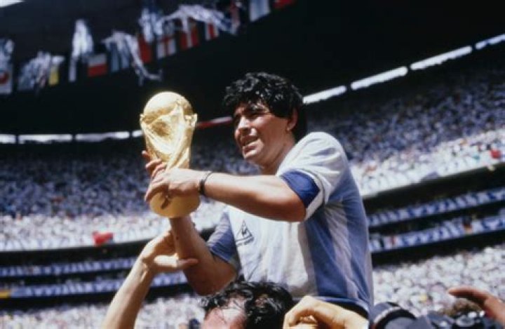 When did Maradona make his debut?