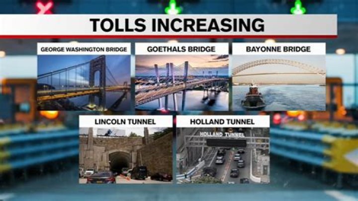 When did the GWB toll increase?