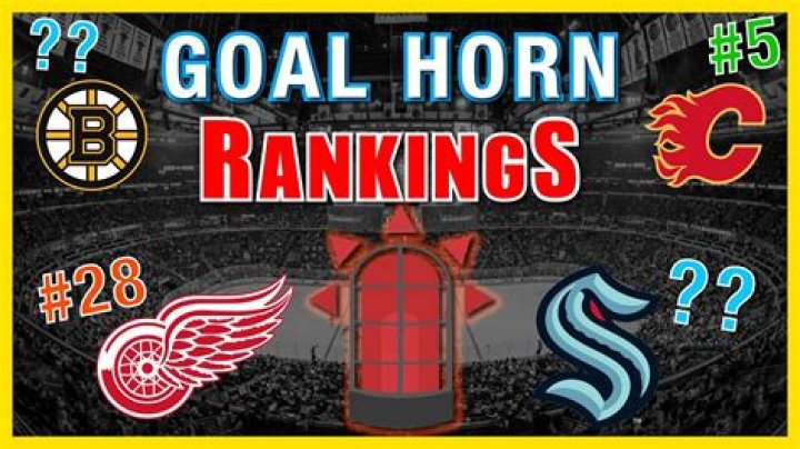 When did the NHL start using goal horns?