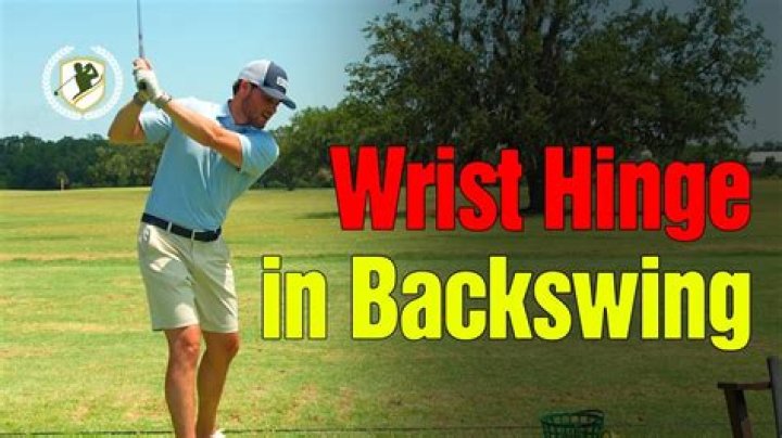 When should I hinge my backswing?