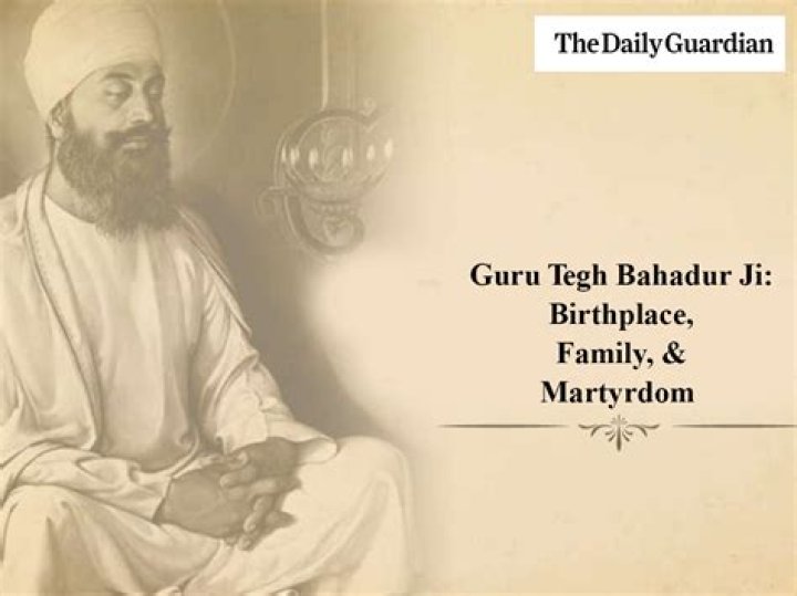 When was Guru Tegh Bahadur Shaheedi?