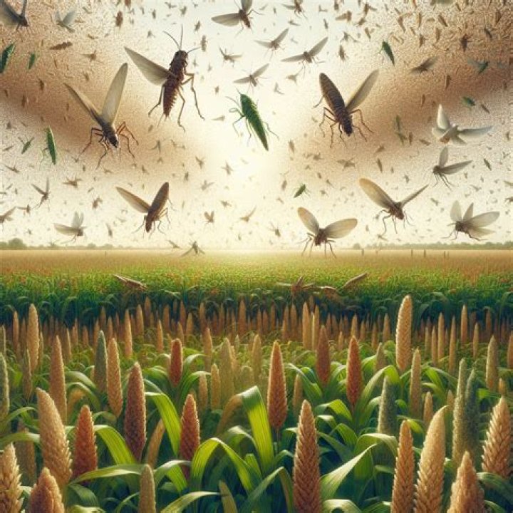 When was the last time there was a locust plague?
