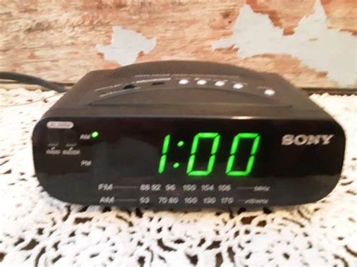 When was the Sony Dream Machine alarm clock made?