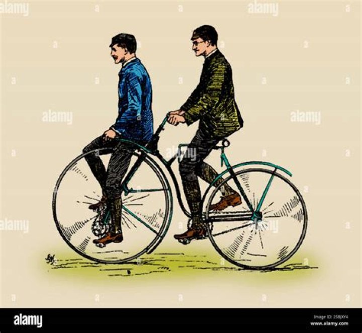 When was the tandem bike invented?
