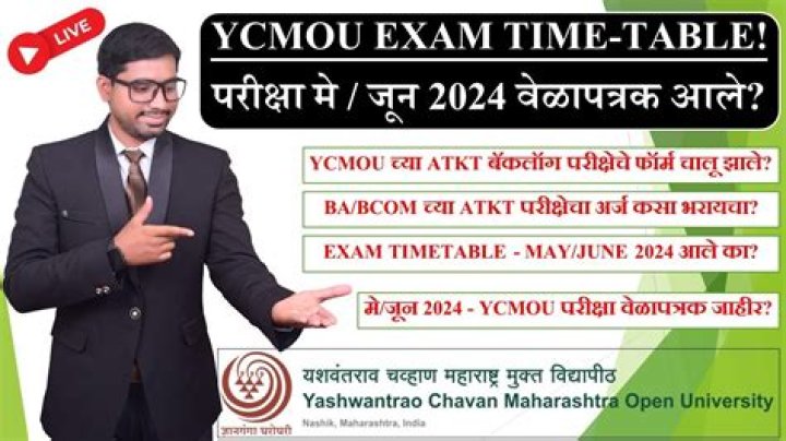 When Ycmou exam will start?