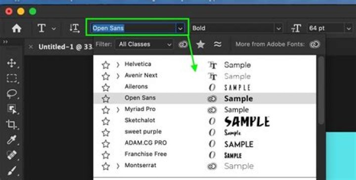 Where are Photoshop fonts located?
