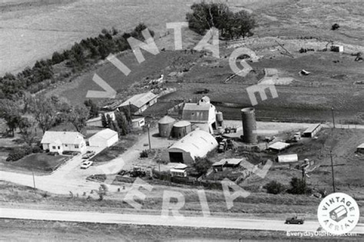 Where can I find old aerial photos of my property?
