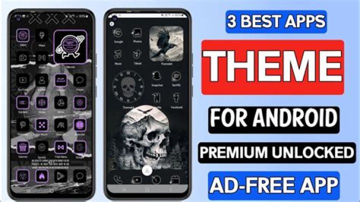 Where can I get free themes for Android?
