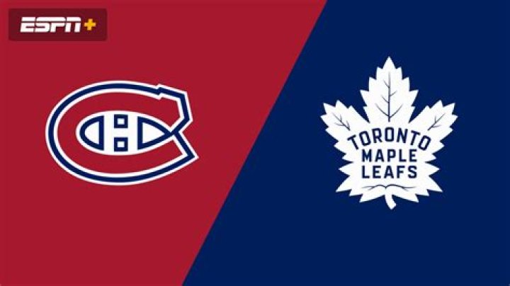 Where can I watch the Maple Leafs vs Canadiens?