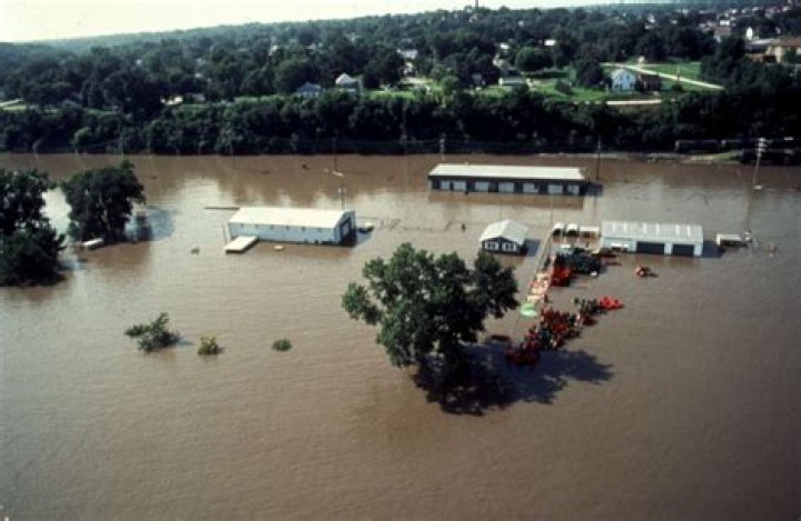 Where did the Great Flood of 1993 take place?