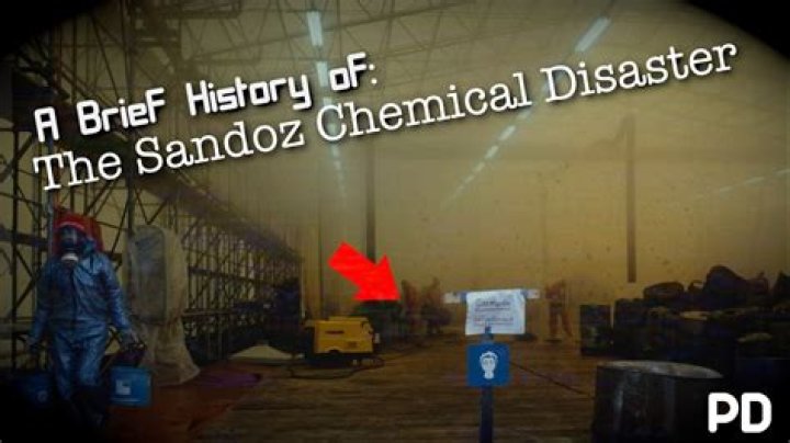Where did the Sandoz chemical spill happen?