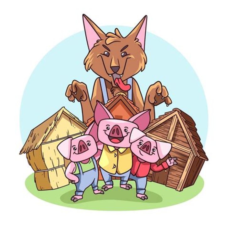 Where did The Three Little Pigs take place in the story?