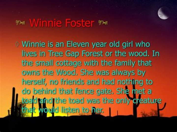 Where did Winnie die in Tuck Everlasting?