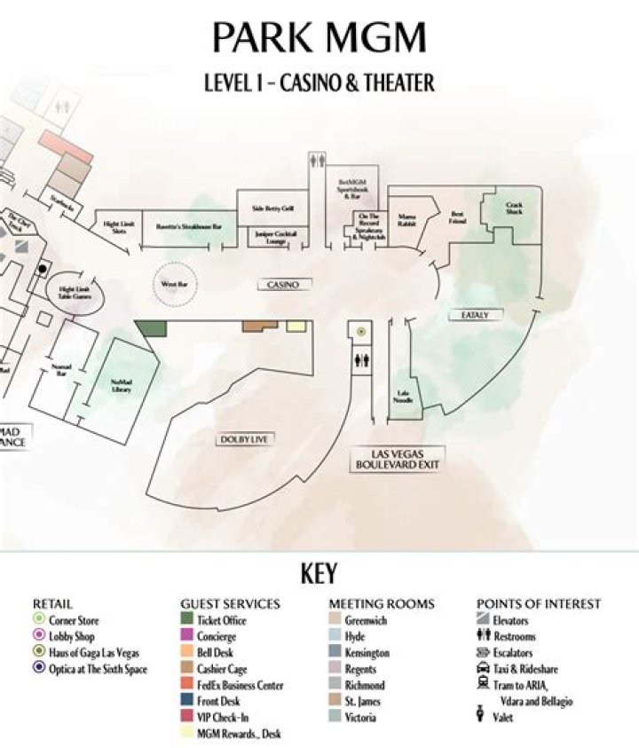 Where do I park at the MGM Grand Arena?