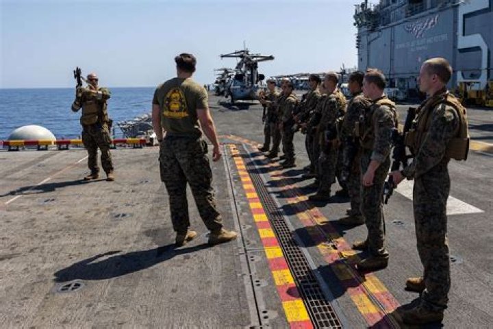 Where do Marines get stationed in Iraq?