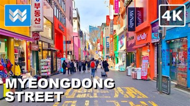 Where do people in Korea shop for clothes?
